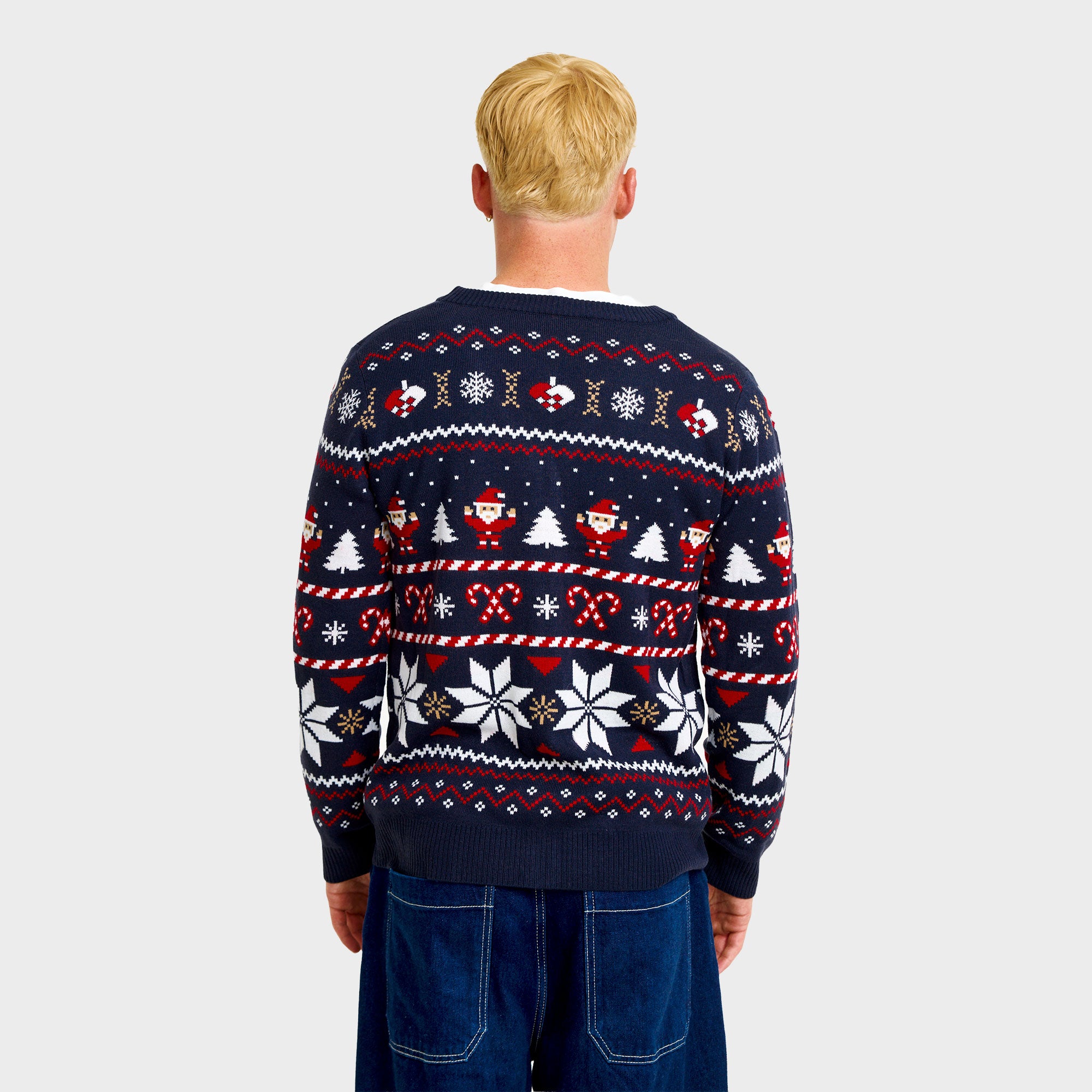 Santa's julecardigan - Herre